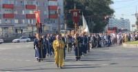 Крестный ход с иконой Божией матери «Страстная»