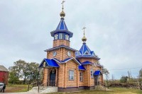 Освящение храма в селе Новгородовка 