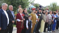 Памятная доска в честь русского офицера