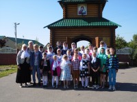 Учащиеся Воскресной школы с. Сущевка посетили  Сазанскую обитель