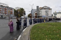 Крестный ход с иконой божией матери «Страстная» в Нижнем Новгороде