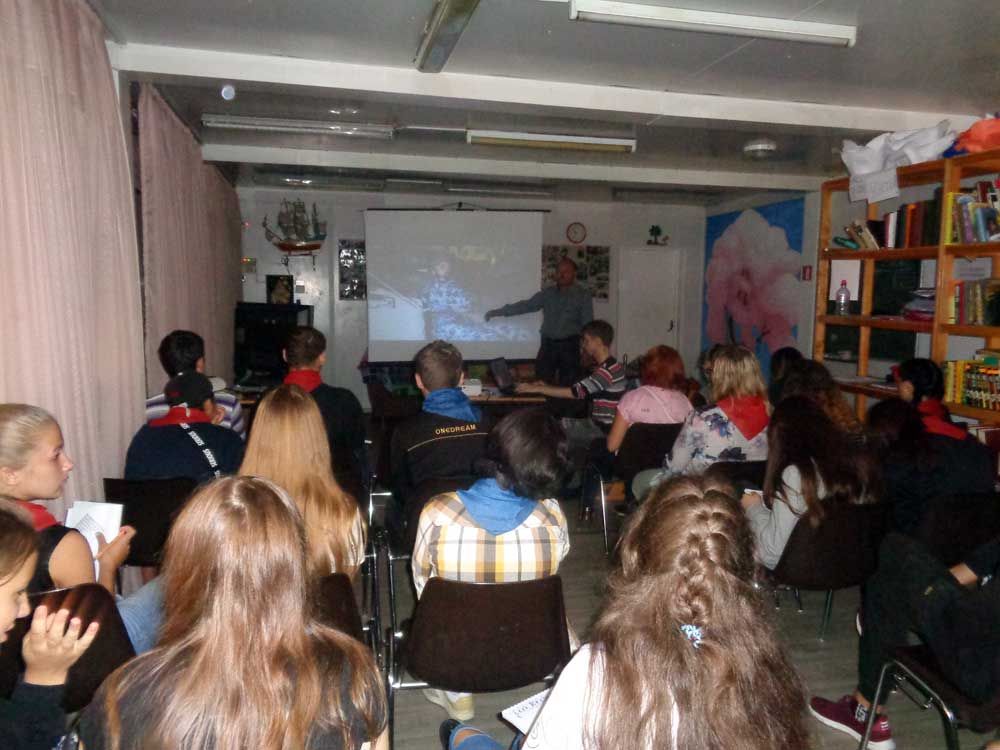 Творческая встреча в Негосударственном центре социальной реабилитации для несовершеннолетних  «Яблонька»
